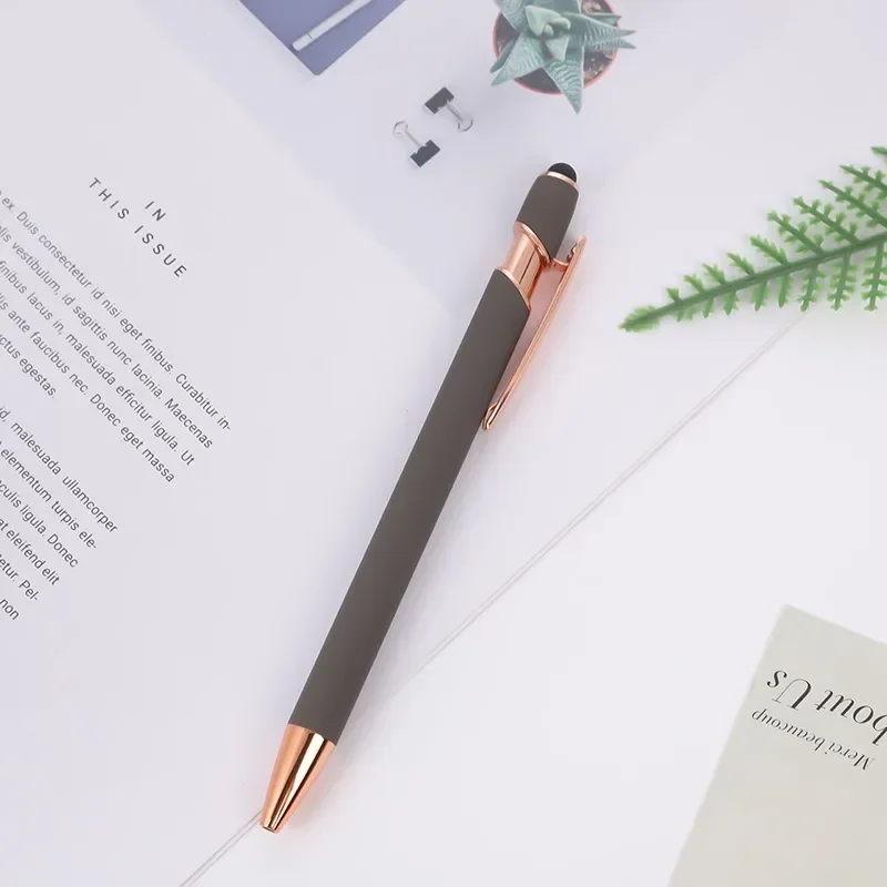 50 Stück leere Metallstifte, Aluminium-Kugelschreiber, Multifunktionsstift, Geschenkstifte: Licht Gelb