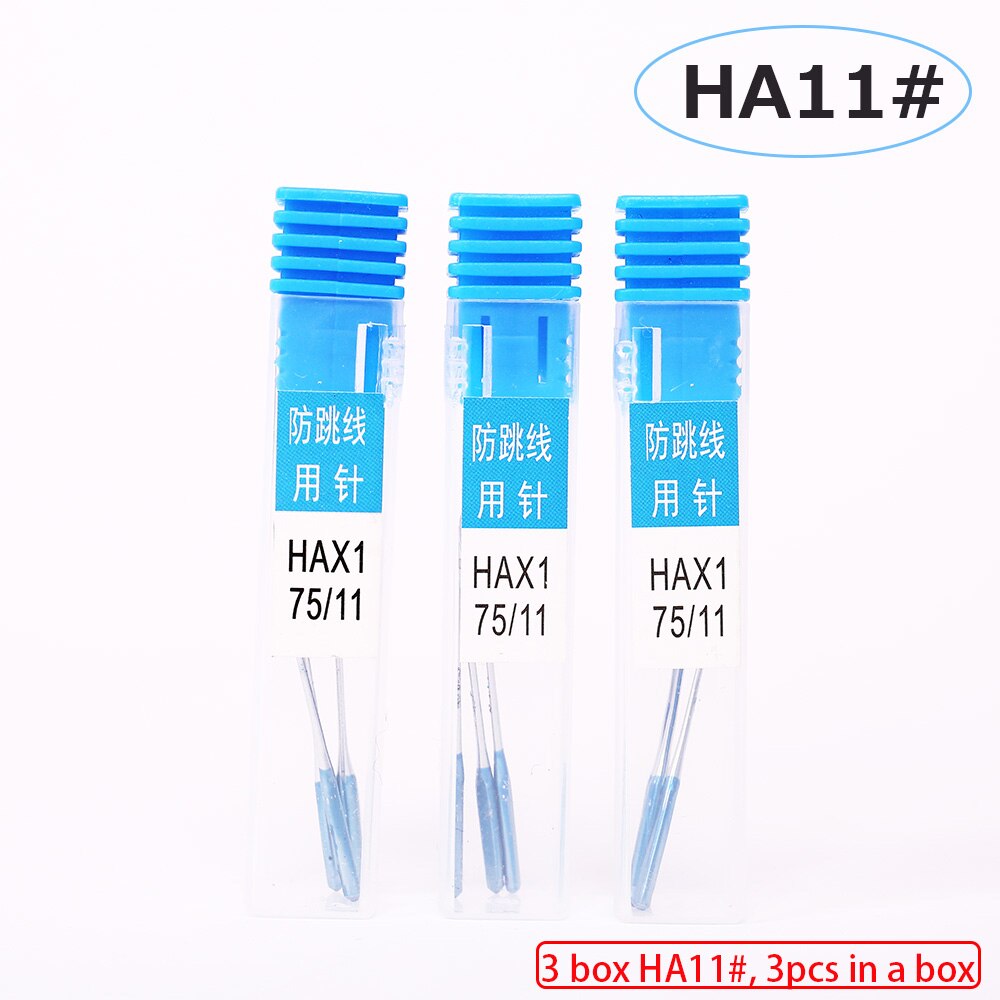 Agujas para máquinas de coser INNE Anti-salto Universal 11/75 14/90 16/100 18/110 Multi-tamaño accesorios de embalaje de acero inoxidable para el hogar: 11