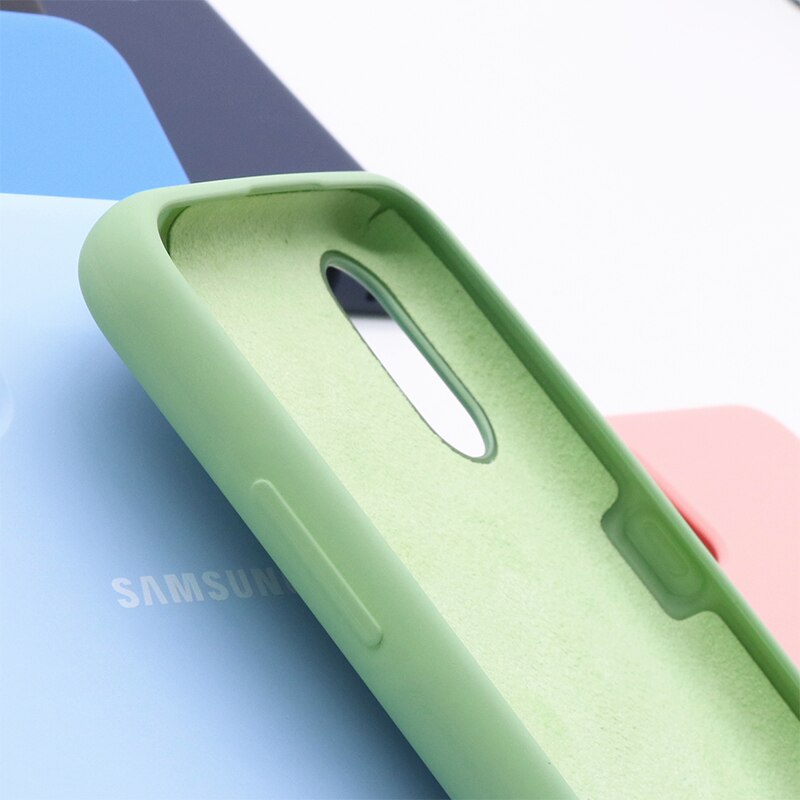 Caso semplice Per Samsung Galaxy A01 SM-A015F Dipinta Del Silicone Della Caramella TPU Della Copertura Posteriore Per samsung galaxy UNA 01 A105 Globale versione