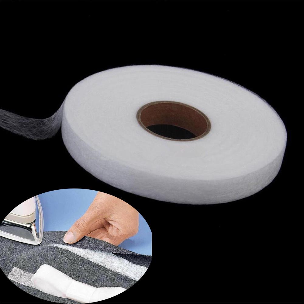 Accessoires de couture faits main, ruban adhésif double face pour accessoires de couture, tissu blanc, ruban thermocollant pour vêtements