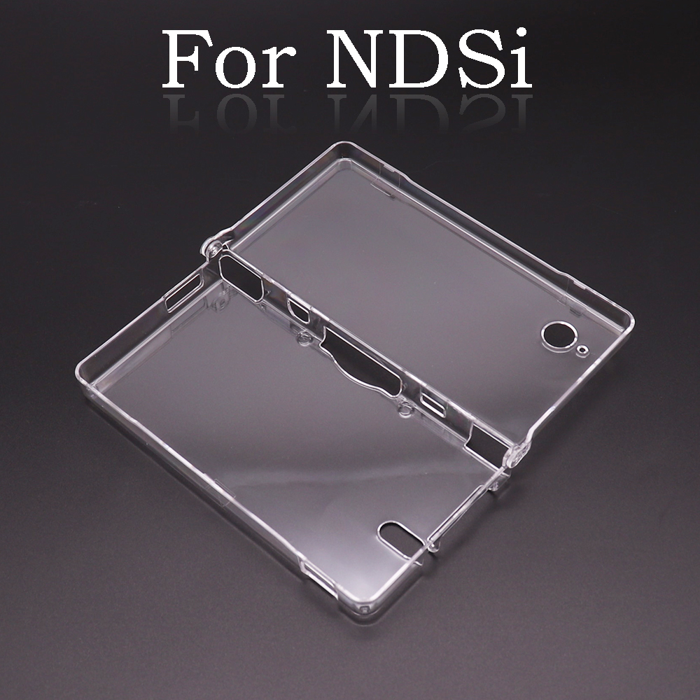 Coque rigide de protection en plastique cristal transparent, housse pour console 2DS, NDSL, DSI, NDSi XL, 3DS XL, 3DS XL LL, 1PC: YELLOW
