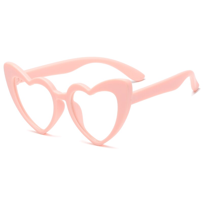 Kids Blue Light Glasses Protective Optical Prescription Glasses Frame For Children Love Heart TR Eyeglass Frames Girl