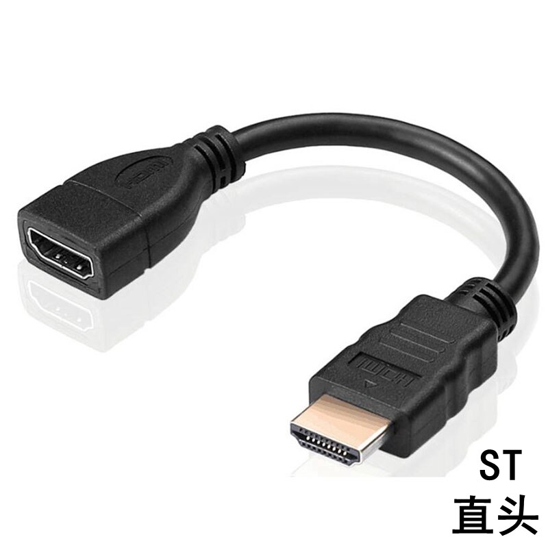 Mu Zhu micro HDMI Mini HDMI na HDMI żeński adapter HD krótka linia lustrzanka do laptopa podłączona do telewizora: HDMI-ST-0.5M