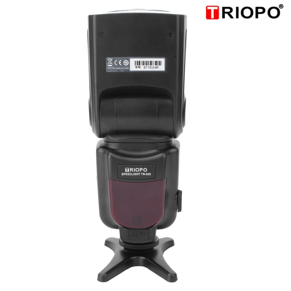 Triopo tr -950 flash lys på kamera ekstern speedlite speedlight til canon til nikon flash kamera dslr speedlite