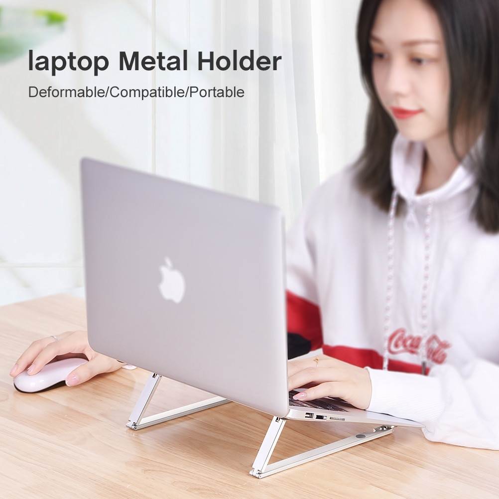 Draagbare Laptop Stand Aluminium Koeling Verstelbare Desk Stand
