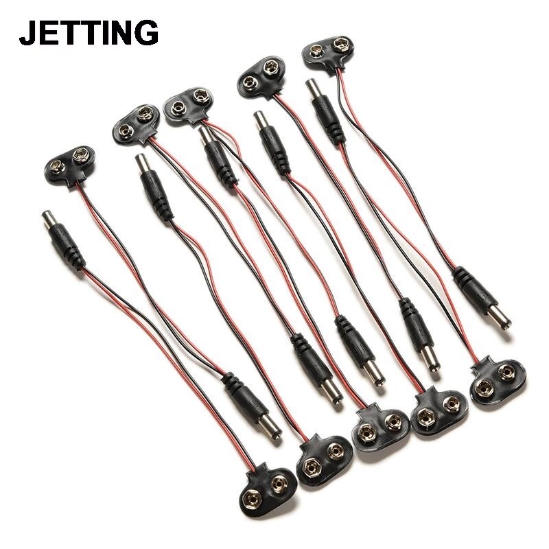 Câble d'alimentation de batterie de Type I, 9V cc, 1 pièce, connecteur de prise de baril, pour Arduino, nouveaux Stocks d'électronique,