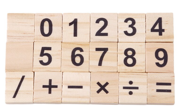 100 Stck Holz Englisch Alphabet Puzzle Spielzeug DIY Zahlen Buchstaben Puzzle Entwickeln Baby Intelligente FrüHenne Bildung Spielzeug für freundlicher: Schwarz Nummer