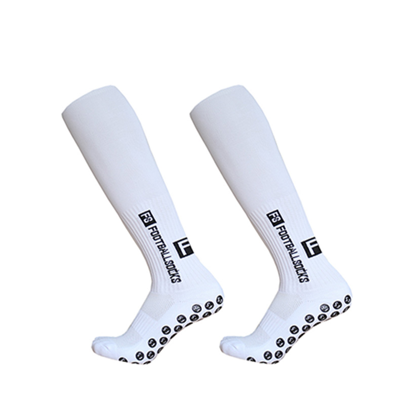 Mannen Vrouwen Lange Fs Sport Voetbal Sokken Siliconen Zuignap Grip Anti Slip Voetbal Sokken