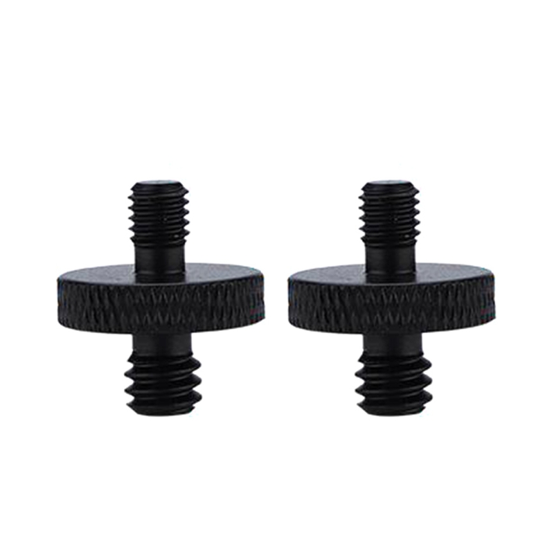 2 Stuks Standaard Schroeven 1/4 &quot;-20 Male Naar M4 M5 M6 M8 M10 Mannelijke Schroefdraad Statief Schroef Adapter camera Montage Converter Schroef: A 25