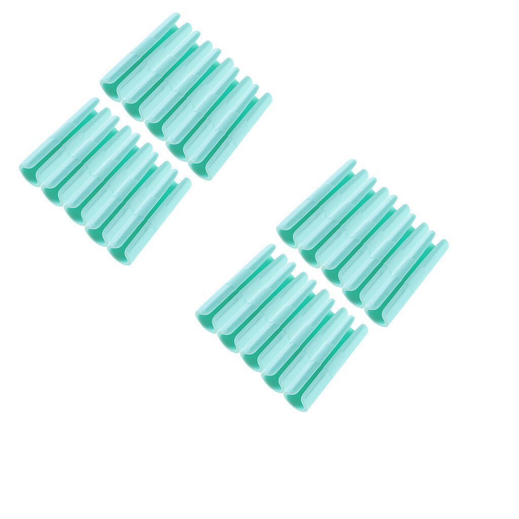 20PCS Multifunction Anti-Skid Bed sheet Clip Household bedsheet Quilt Corner Clamps Food Clip snack seal clips Holder For Home: Green