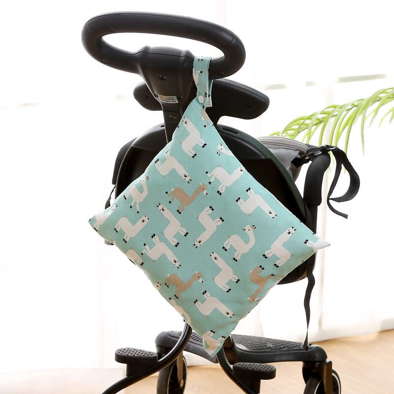Baby Tuch Windel Tasche Mutter Kinderwagen Nass Taschen Multifunktionale Baby Windel Organizer wiederverwendbar Reißverschluss Windel Tasche