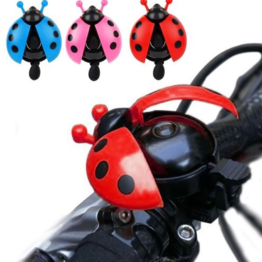 Bicycle Bell Ring Beetle Cartoon Cycling Bell Lovely Kids Ladybug Bell Ring for Bike Ride Horn Alarm bicycle Accessories