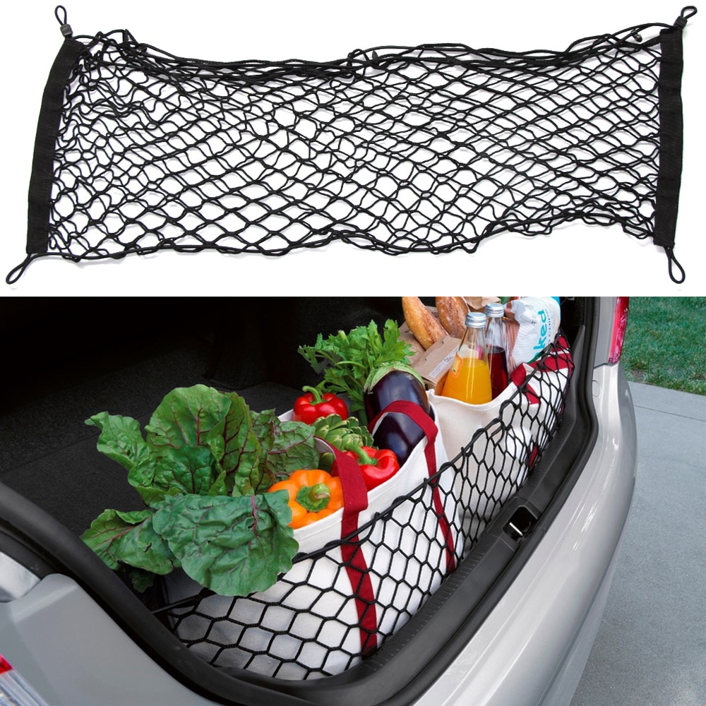 Car Rear Cargo Trunk Storage Organizer Net Envelope for Toyota Camry