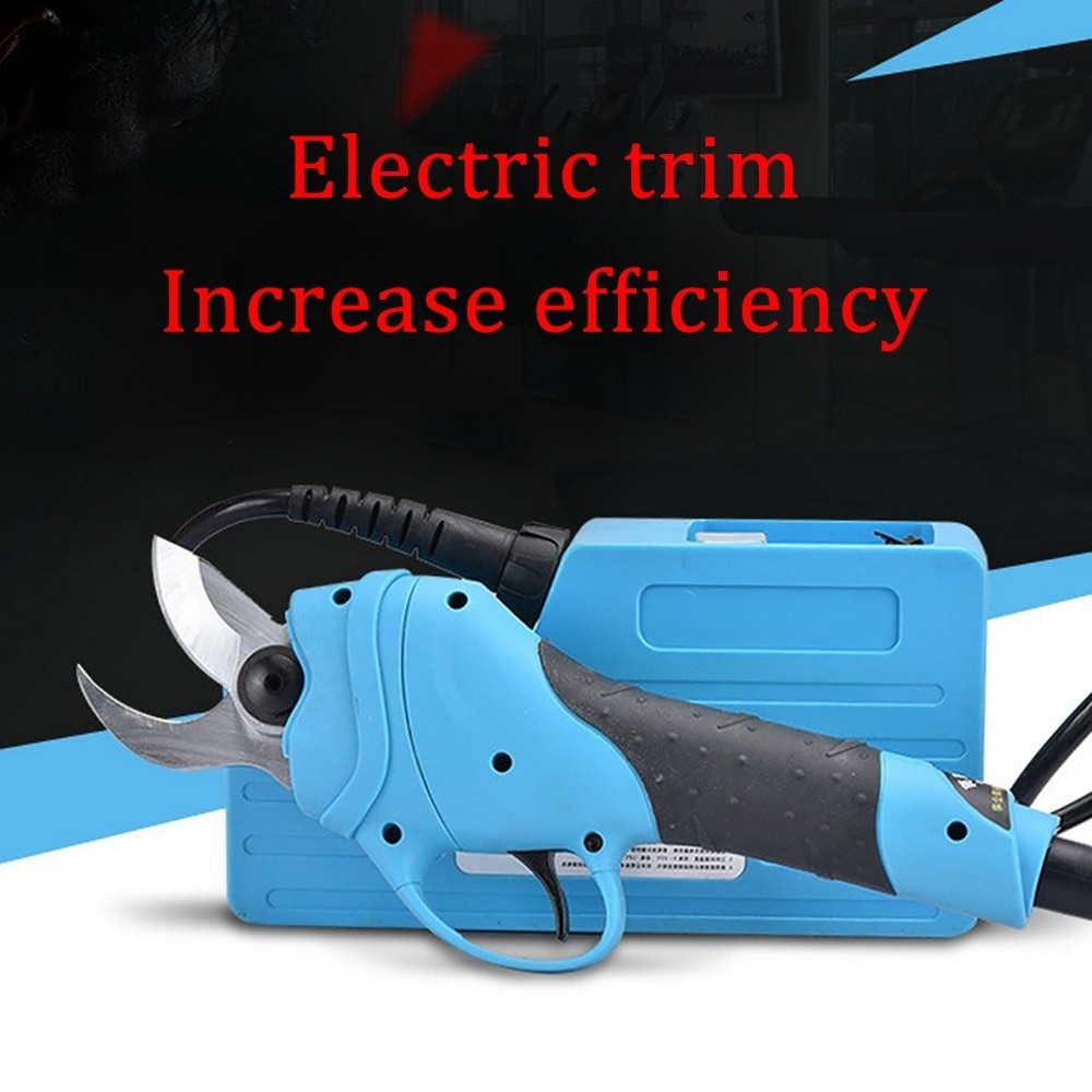 Pruning scissors Electric Gardening Pruning Shear Rechargeable Scissor Fruit Tree Branches Cutter Home Gardening Cutting Tool