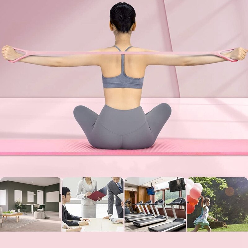 Tubo de entrenamiento muscular, escátula elástica, banda de ejercicio de alta elasticidad, entrenamiento muscular, brazo y espalda, banda elástica de entrenamiento