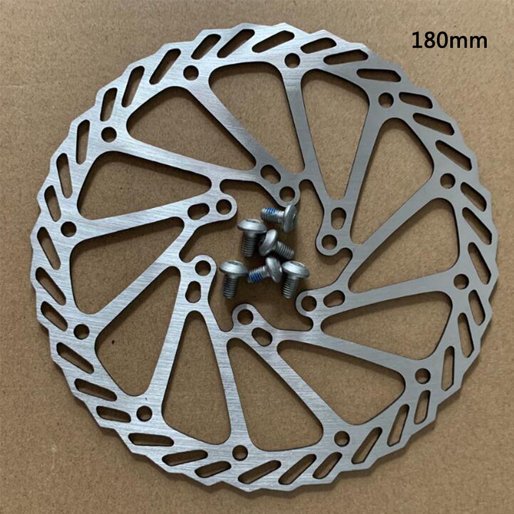Rotor De Frein à Disque VTT/Route – 140mm à 203mm – 6 Trous – Inox (neuf)