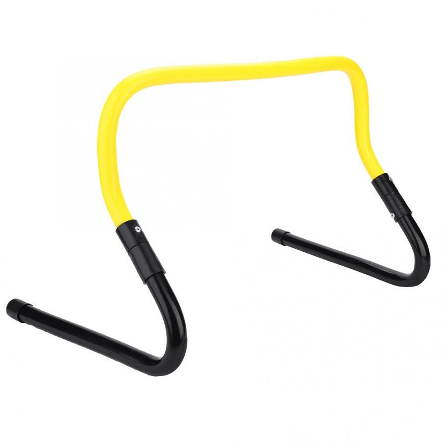 Soccer Training Agility Ladder Hurdle Height Adjustable 15/30cm Football Soccer Speed Agility Hurdle Soccer Training Equipment: Yellow