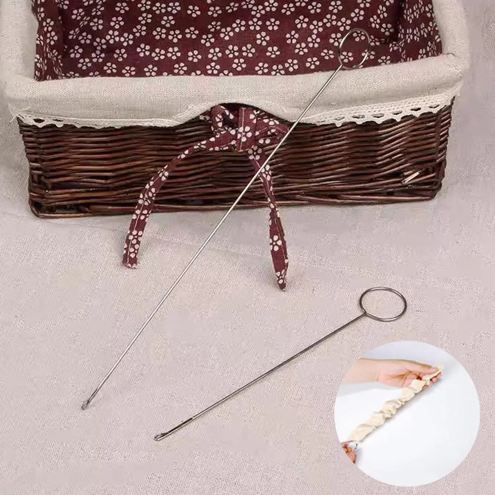 Naaien Loop Turner Hook RVS Loop Turner met klink voor stoffen buisriemen Strips DIY breien naaiaccessoires