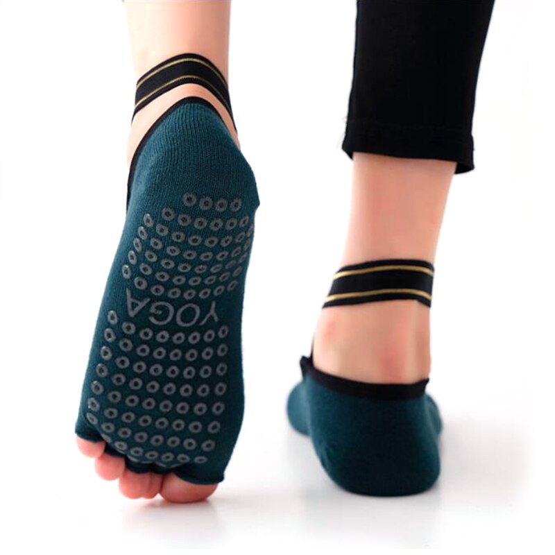 schnell-trocken Dämpfung Pilates Ballett Socken Gute Griff Für Männer & Frauen Baumwolle Socken Frauen Bandage Yoga socken Anti-Unterhose