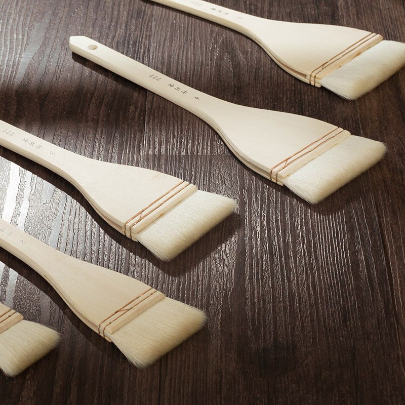 777 goat hair wooden handle art paint brushes artistic painting brush for watercolor drawing Brush water,zytang