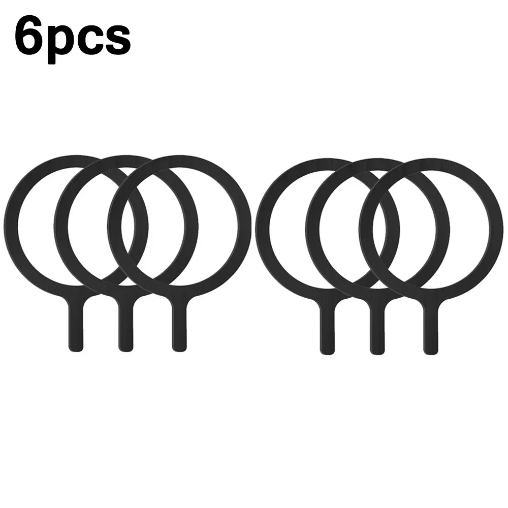 10-1 sztuk metalowy pierścień naklejka na obudowę Magsafe konwerter pierścień adaptera magnetyczne bezprzewodowe ładowanie telefonu uchwyt samochodowy dla IPhone Samsung: YELLOW