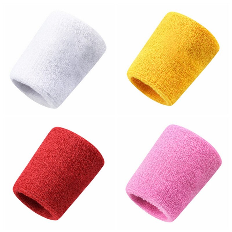 1 st svettband i handleden sportarmband för fotbollsbasket, löpning atletisk sport