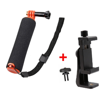 360-stopniowy uniwersalny klips do telefonu komórkowego kompatybilny z uchwytem na statyw iphone ze śrubą 1/4 Uchwyt na telefon komórkowy Adapter do statywu biurkowego