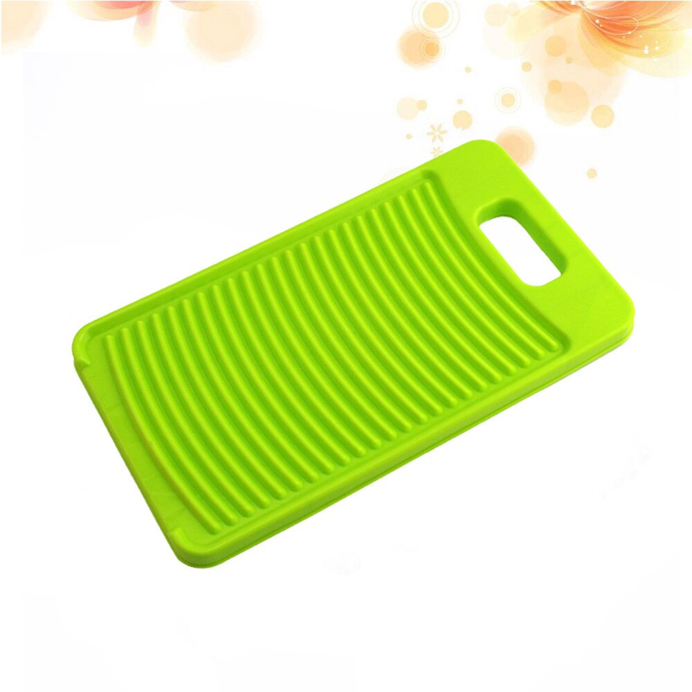 Non-slip Washing Washboard Home Washing Scrubbing Board Laundry Washboard for Home (Blue)