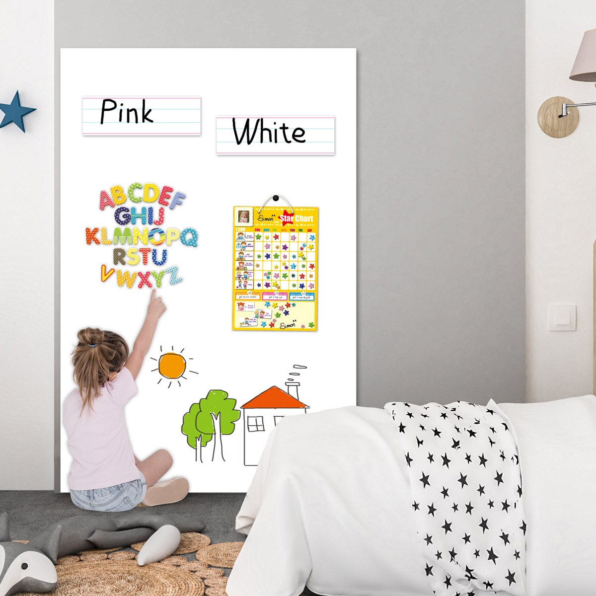 SHOP Magnetic Time Teaching Clock for Kids, learn about time, write time magnetic clock