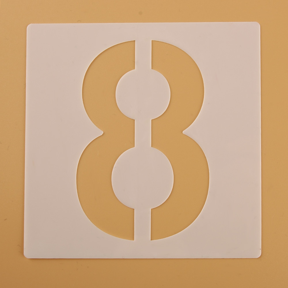 0-9 numbers DIY Craft Layering Stencils For Walls Painting Scrapbooking Stamp Album Decor Embossing Paper Card Template