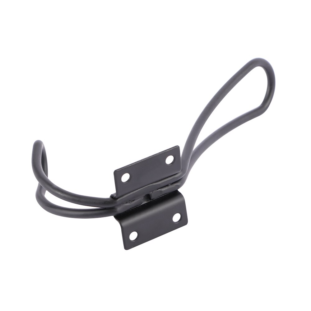 1 stuk vintage stijl kapstok metalen wand deurbevestiging hoedenhaak hanger hangende kledingrek zwart