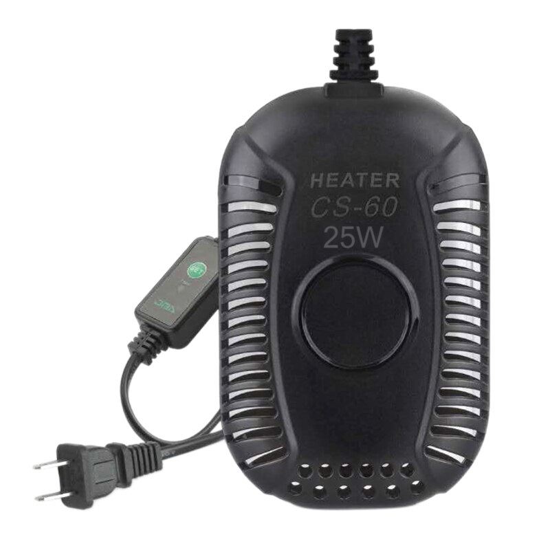 Aquarium Heater Fish Tank Submersible Heater with LED Temperature Display: 25w