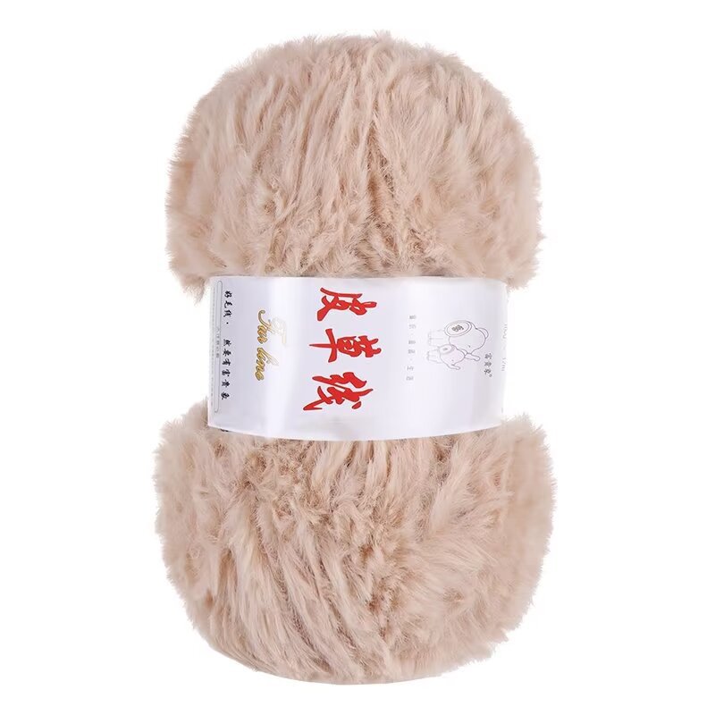 1Pc 100g Super Chunky Bont Garen voor hand breien pluizig zacht warm Gehaakte lijn om trui jas Sjaal Hoed lange pluche draden: MULTI