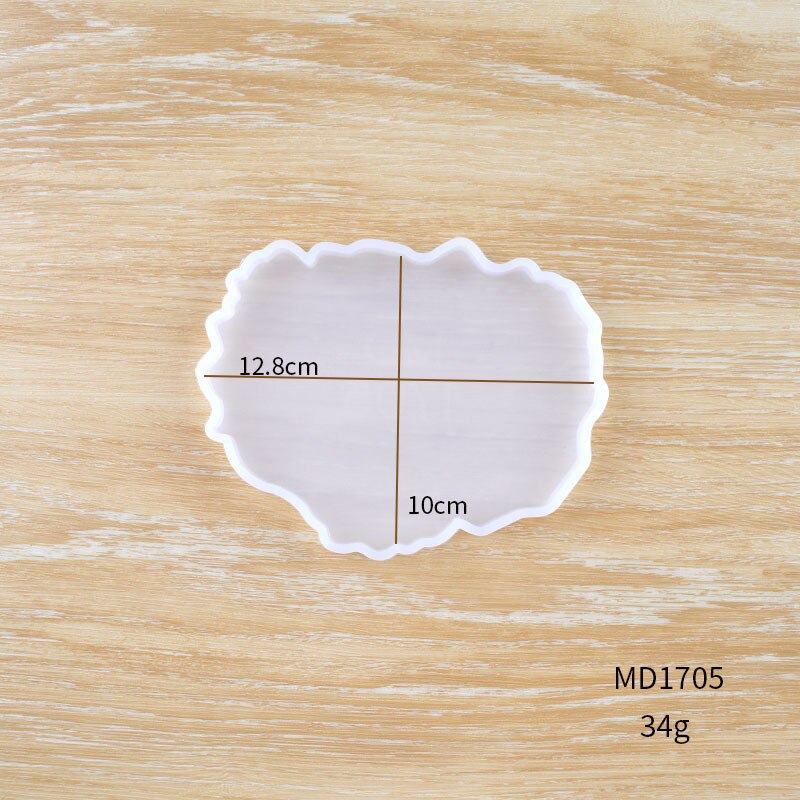 Large Silicone Tray Artist Mold Irregular Coasters Epoxy Resin Art Supplies Make Your Own Tray Epoxy Resin Molds silicone mold: MD1705