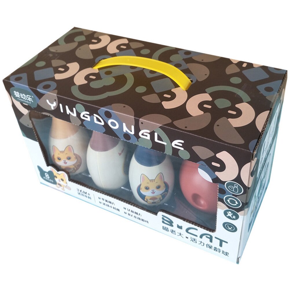 1 Set Mini Bowling Game Supplies Plastic Kid Bowling Kit Kids Bowling Play Kit