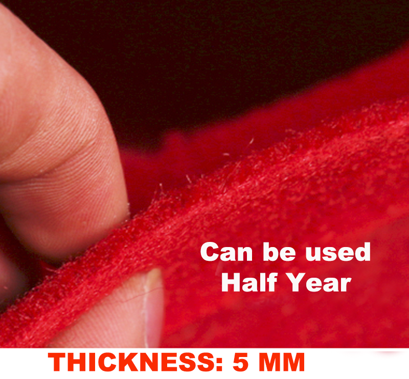 Thick Red Wedding Aisle Runner Rug and Carpet indoor Outdoor Weddings Festival Birthday party event decoration thickness 5mm: Red 5MM half Year / 60x300cm