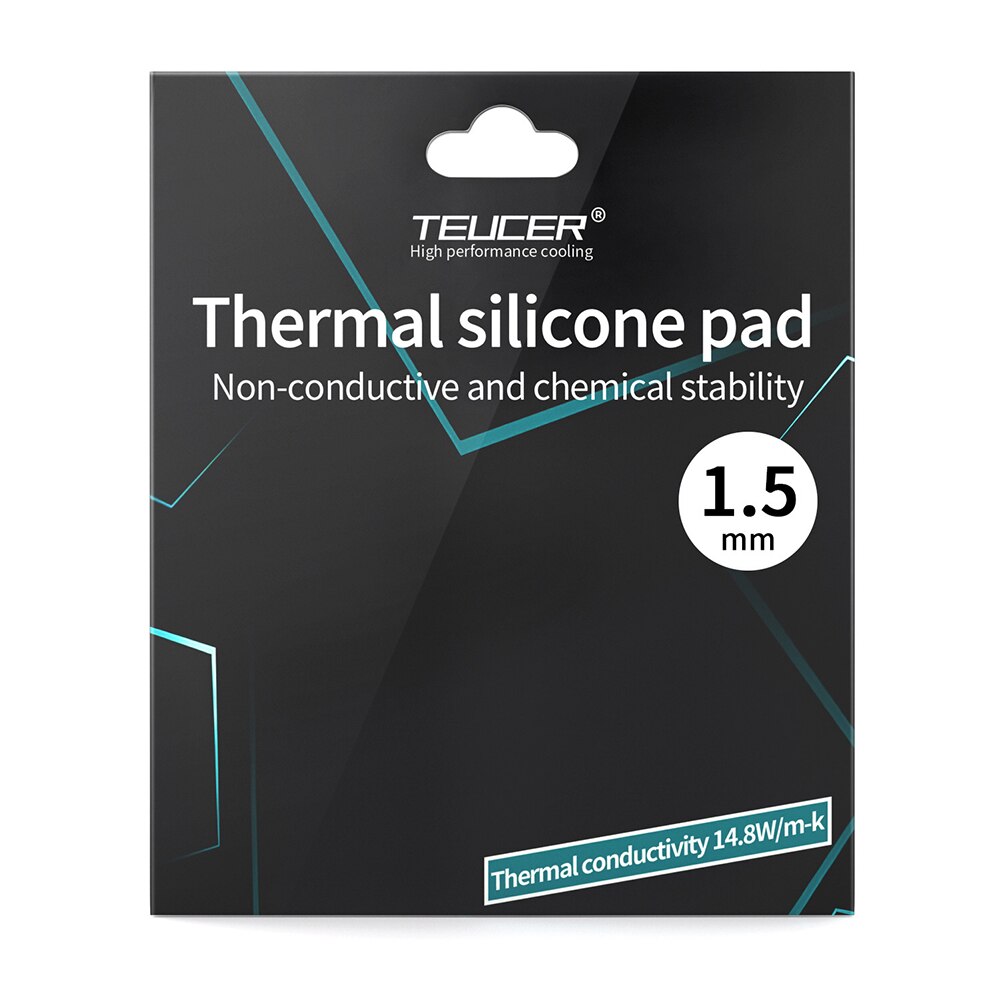 Tp400 heat dissipation silicone pads cpu/gpu graphics card thermal pads 14,8 w/mk solid thermal grease sheet for laptop/pc: 120 x 120 x 1.5mm