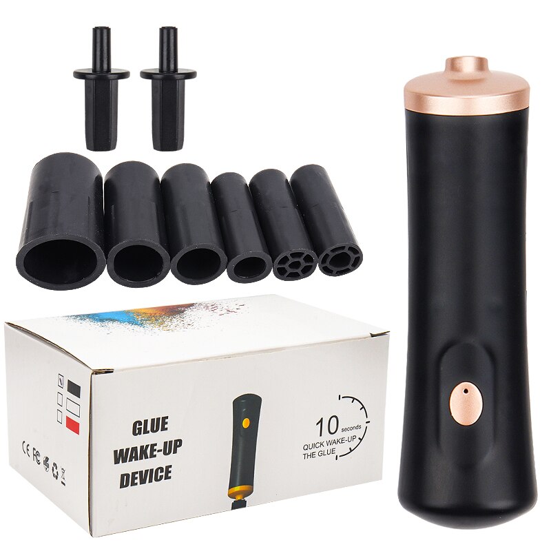 Pędzel czyszczący robić makijażu elektryczny klej robić rzęs wibrator budzić-w górę urządzenie automatyczny pędzel czyszczący robić makijażu prządka suszarka pędzle robić makijażu: czarny