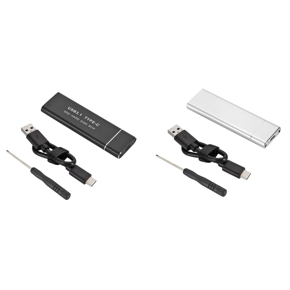 Neue 6,0 Gb/s M.2 NGFF zu USB 3,1 Typ-C SSD Festplatte Kasten Konverter Adapter gehäbenutzen