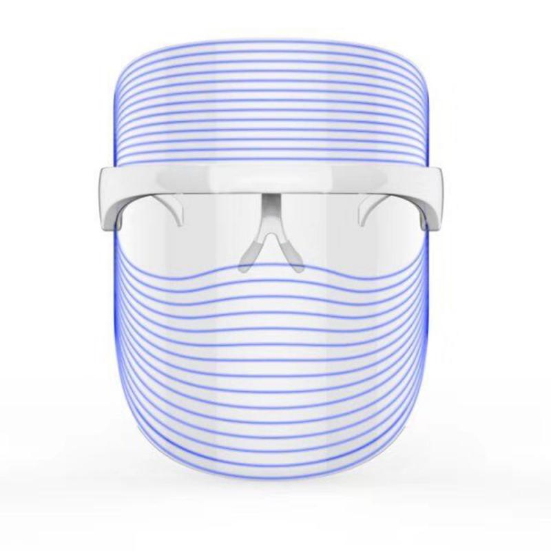 Tragbare 3 Farbe LED Licht Verjüngung Gerät Led Maske Schönheit Gerät Schönheit Instrument Spektrum Maske Heimgebrauch Schönheit Geräte