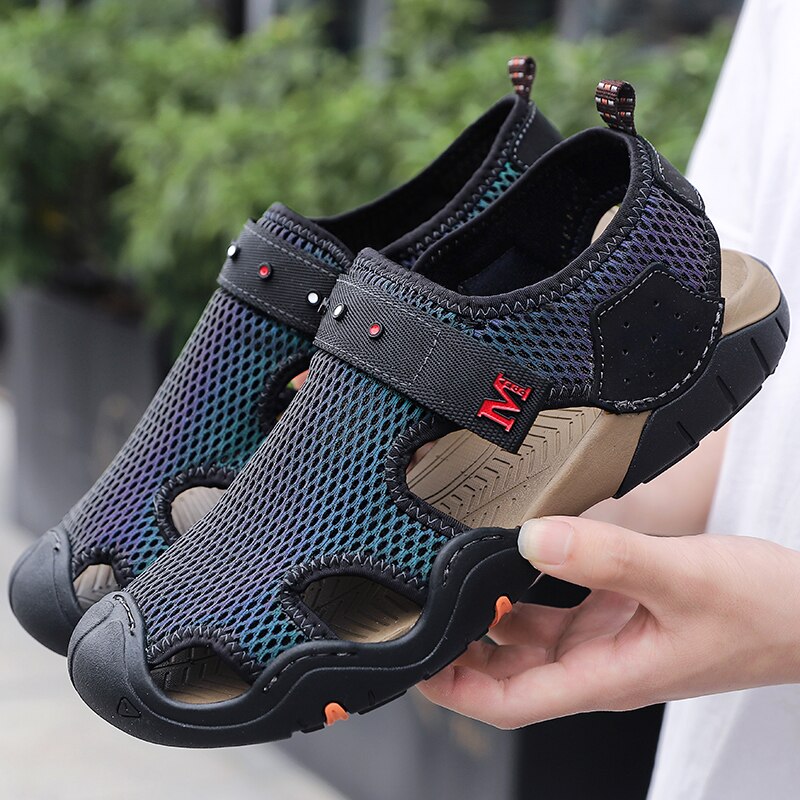 Neue Sommer Für Männer Sandalen Atmungsaktive Männer Schuhe Strand Sandalen Mann Outdoor Casual Schuhe Römischen Hausschuhe Größe 39-48