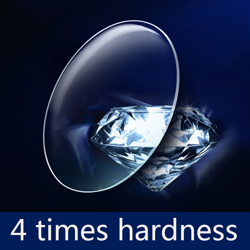 Lentes asféricas de prescripción óptica, lentes ópticas de índice 1,56 1,61 superresistentes, miopía, hipermetropía, presbicia