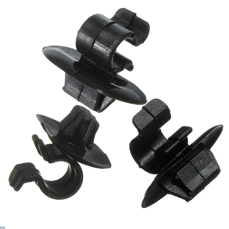 10pcs Bonnet Stay Clip Hood Retainer Car Hood Buckle Fittings Plastic Fastener Holder For Peugeot 106 206 306 406 407 307