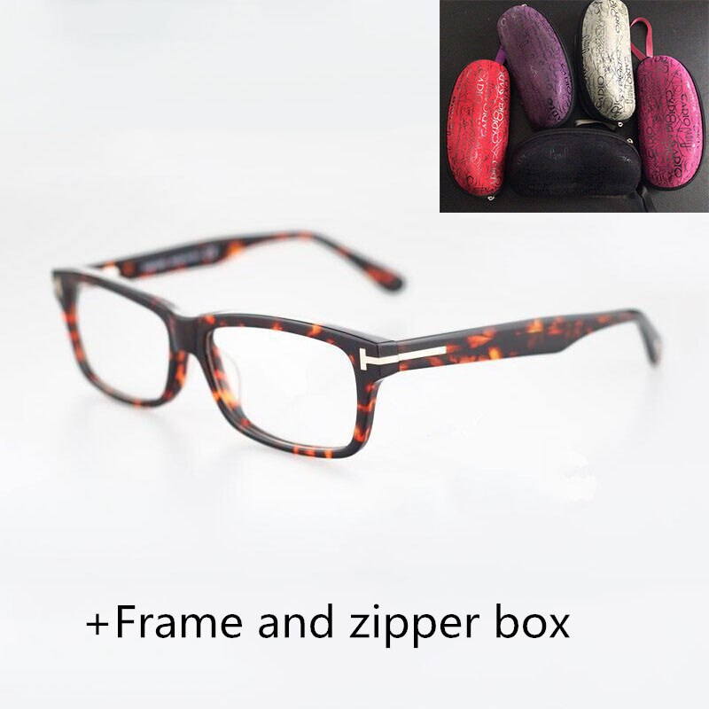 NEUE Jugend Frauen Männer Rezept Optische tom 5179 0590 5176 5146 Rahmen Gafas Brillen Brillen Lentes gläser Oculos: 5146 Schildkröte ZipBox