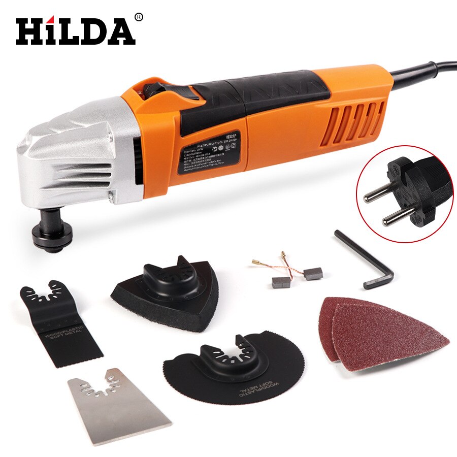 110V/220V Renovator Tool Oscillating Trimmer Home Renovation Tool Trimmer woodworking Tools Multi-Function Electric Saw: 220v