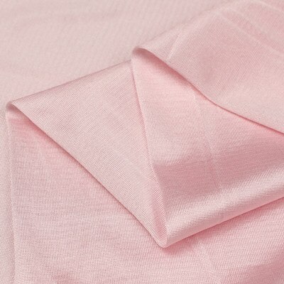 High-elastic and light-elastic knit Ribery fabric lining lining chiffon skirt fabric elastic force. soft. Drape. Silk luster.: 6 light pink