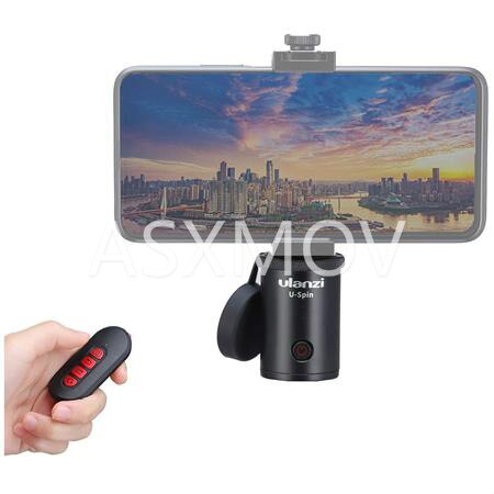 Ulanzi U-Spin Electric Ball Head - 360° Panorama, 2.5kg Payload, Bluetooth Control, 1/4" Screw