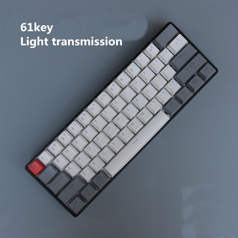 PBT keycap Poker2 gh60 61 keys are available in a variety of colors, suitable for most mechanical keyboards: 8