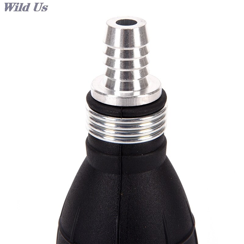 1pc 4styles Line Pump Primer Bulb Hand Primer Gas Petrol Pumps Hand Fuel Pump Rubber and Aluminum Apply to All Fuels 16cm 5cm /