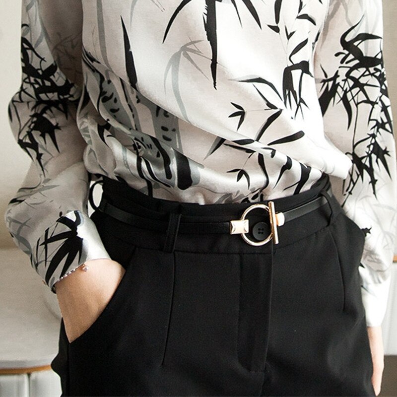 Chemisier en soie de style chinois pour femmes, chemise en soie, rétro, impression de boutons de disque, cheongsam amélioré, printemps et automne, offre spéciale